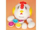 Puzzle blocks eggs montessori shapes hen 11