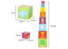 Pyramid puzzle learning to count animals XXL 15