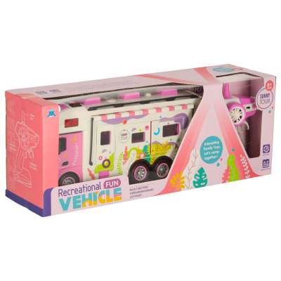 RC remote control camper accessories 2.4GHz pink