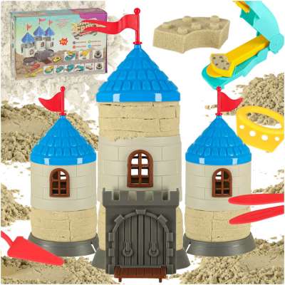 Sand for children 750g castle creative set
