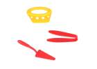 Sand for children 750g castle creative set 9