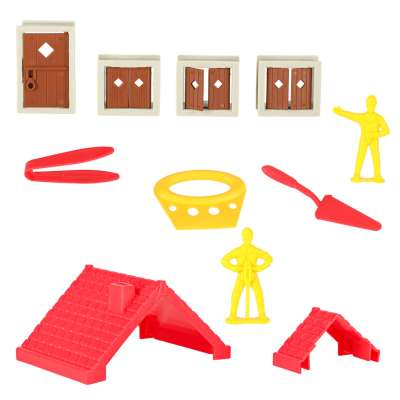 Sand for children 750g house molds figures creative set