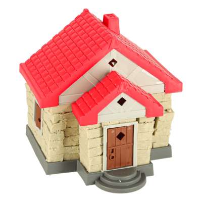 Sand for children 750g house molds figures creative set