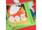 Sensory educational manipulative farm booklet 4