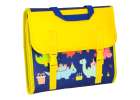 Sensory manipulation board montessori backpack case blue 2
