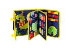 Sensory manipulation board montessori backpack case blue 5