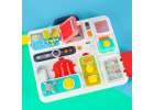 Sensory manipulation board montessori kitchen clock light sound 11