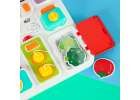 Sensory manipulation board montessori kitchen clock light sound 12