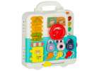 Sensory montessori manipulative board montessori case knobs teddy bear XXL light sound 2