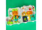 Sensory montessori manipulative board montessori case knobs teddy bear XXL light sound 8