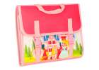 Sensory sensory montessori manipulative board backpack case pink 13