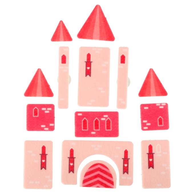 Sensory sensory montessori manipulative board backpack case pink
