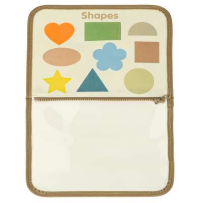 Sensory sensory montessori manipulative board dinosaur case