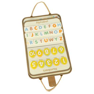 Sensory sensory montessori manipulative board dinosaur case