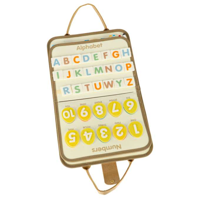 Sensory sensory montessori manipulative board dinosaur case