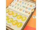 Sensory sensory montessori manipulative board dinosaur case 13