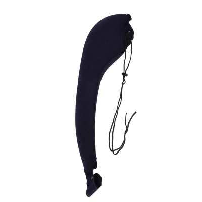 Shoulder inflatable side travel pillow with clip-on attachment