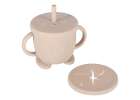 Silicone children's dishes crab zest 9el beige 5