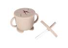 Silicone children's dishes crab zest 9el beige 6