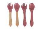 Silicone children's dishes crab zest 9el c pink 7