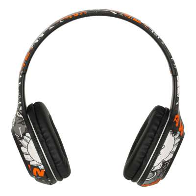 Słuchawki bezprzewodowe nauszne Bluetooth Gaming Sport czarne