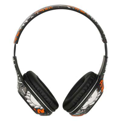 Słuchawki bezprzewodowe nauszne Bluetooth Gaming Sport czarne