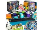 Small electrician electronics educational set 45 pieces 12 cards 1