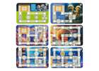Small electronics electrician educational set 12 cards 58 elements 8