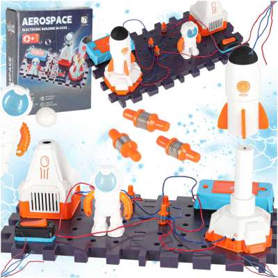 Small electronics electrician educational set space station