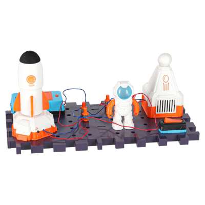 Small electronics electrician educational set space station