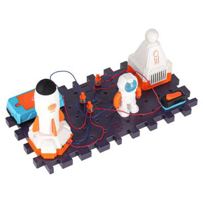 Small electronics electrician educational set space station