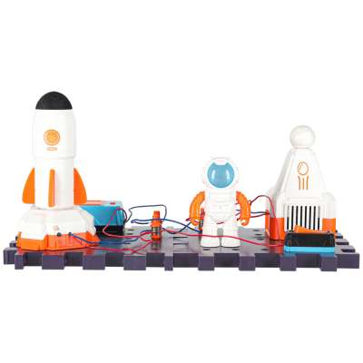 Small electronics electrician educational set space station