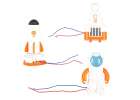 Small electronics electrician educational set space station 6