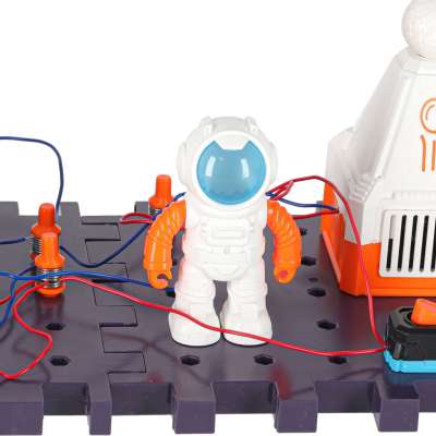 Small electronics electrician educational set space station