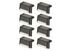 Solar waterproof stair light set of 8 pcs. 6
