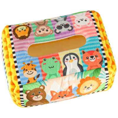 Sorter tissue box sensory montessori plush numbers letters