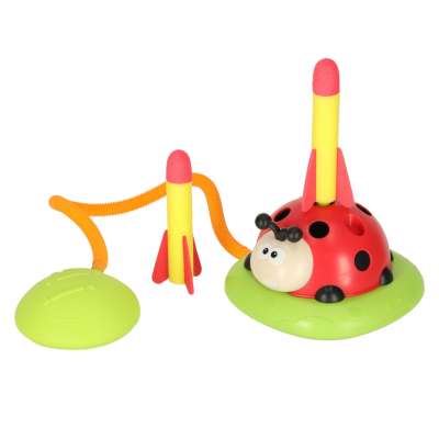 Sports dexterity game for children jumping rope target throw ladybird launcher 3in1