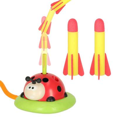 Sports dexterity game for children jumping rope target throw ladybird launcher 3in1