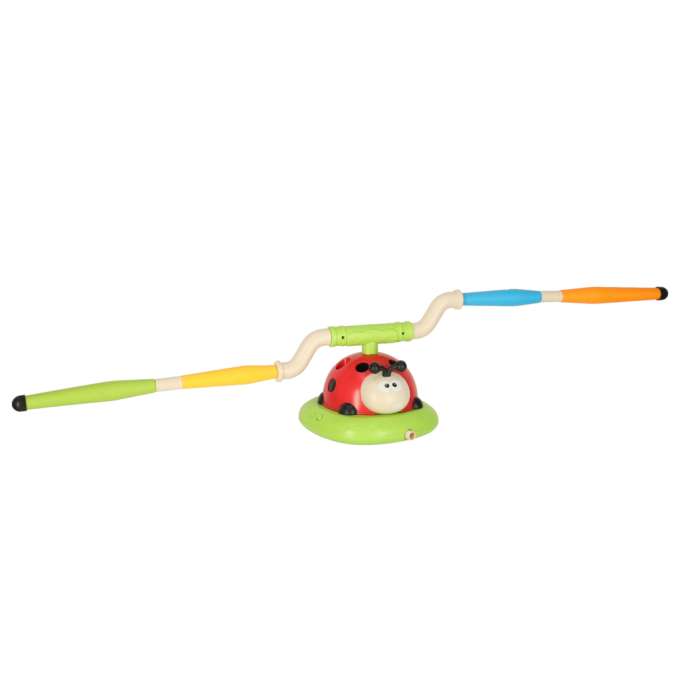 Sports dexterity game for children jumping rope target throw ladybird launcher 3in1