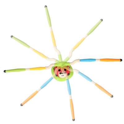 Sports dexterity game for children jumping rope target throw ladybird launcher 3in1