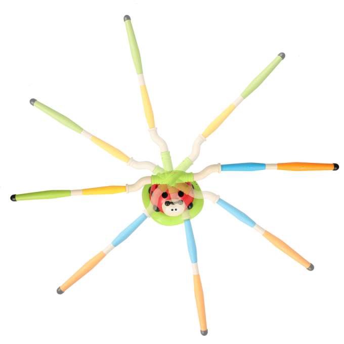 Sports dexterity game for children jumping rope target throw ladybird launcher 3in1