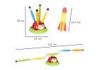 Sports dexterity game for children jumping rope target throw ladybird launcher 3in1 13