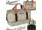 Sports travel bag hand luggage beige 1