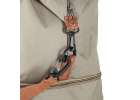 Sports travel bag hand luggage beige 8