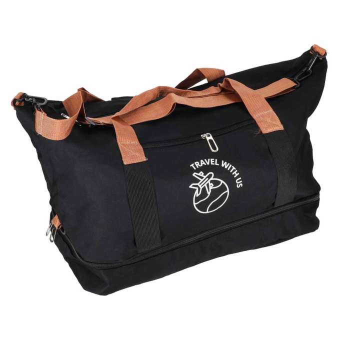 Sports travel bag hand luggage black