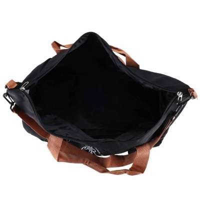 Sports travel bag hand luggage black