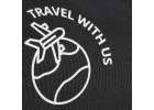 Sports travel bag hand luggage black 13