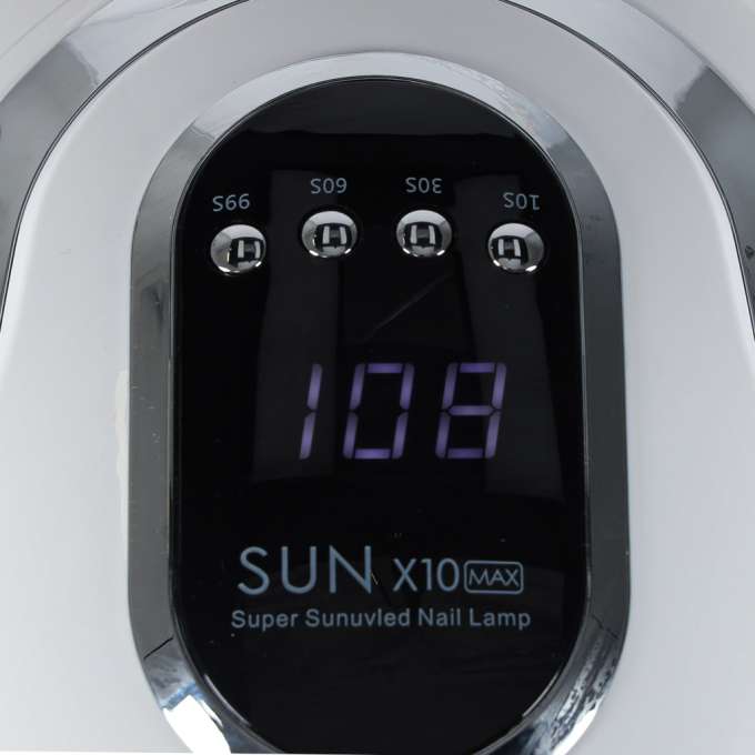 Sun X10 UV 45 LED 280W nail lamp for hybrid manicure gels