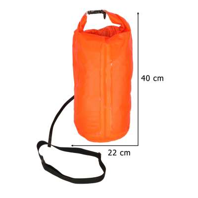 Swimming buoy rescue buoy dry pocket whistle 20l