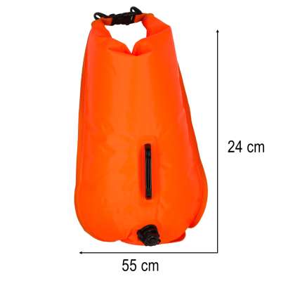 Swimming buoy rescue buoy dry pocket whistle 28l